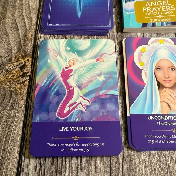 ANGEL PRAYERS 44-Card Deck Oracle Cards and Guidebook by Kyle Gray - Picture 3 of 7